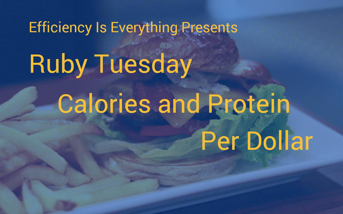 Ruby Tuesday Nutritional Data Besto Blog